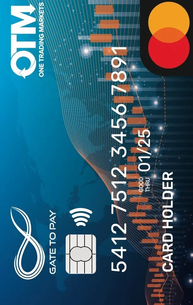 OTM-branded Mastercard debit card